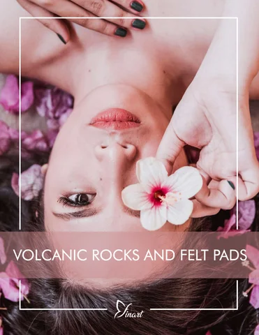 Volcanic Rocks and Felt Pads